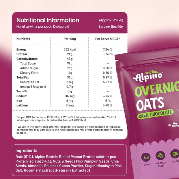 Alpino Overnight Oats 1 kg