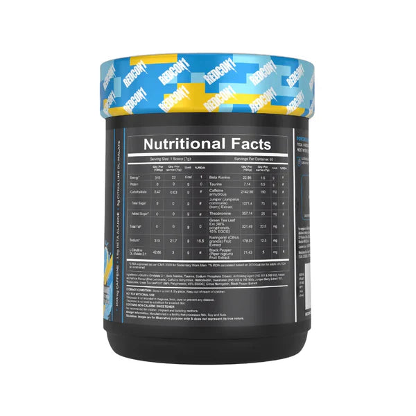 Redcon1 TotalWar Pre Workout - 60 Servings