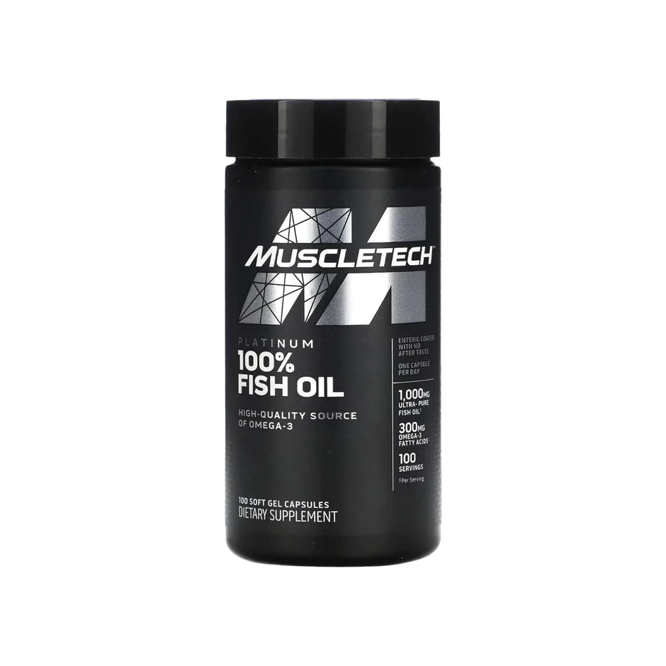 Muscletech Platinum Omega Fish OIl , 100 Softgels
