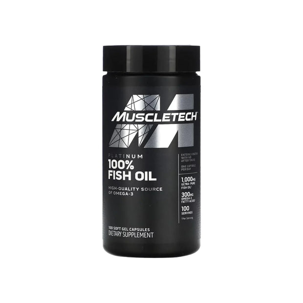 Muscletech Platinum Omega Fish OIl , 100 Softgels