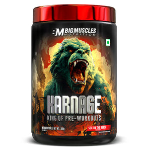 Big muscles Nutrition Karnage Pre-workout, 60 Servings