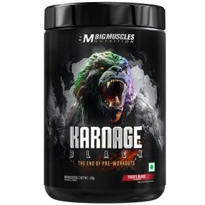 Big Muscles Nutrition Karnage Black Pre-workout, 30 Servings