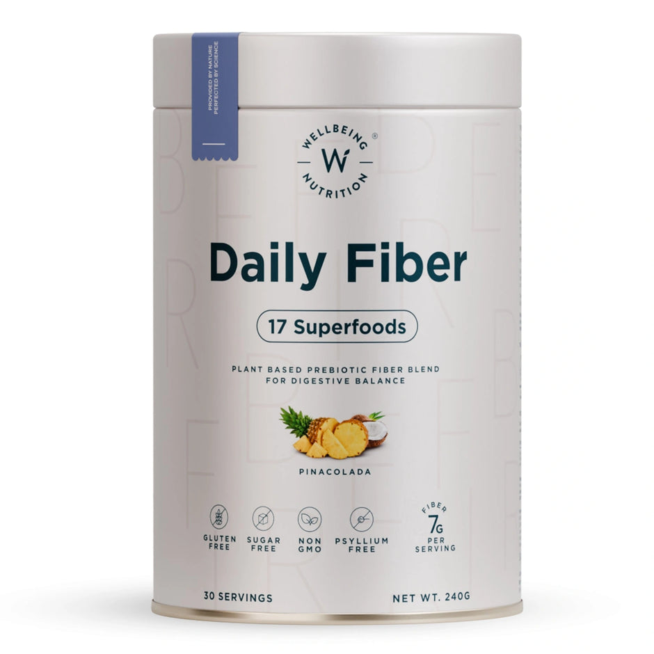 Wellbeing Nutrition Daily Fiber Supplement Powder | 30 Servings