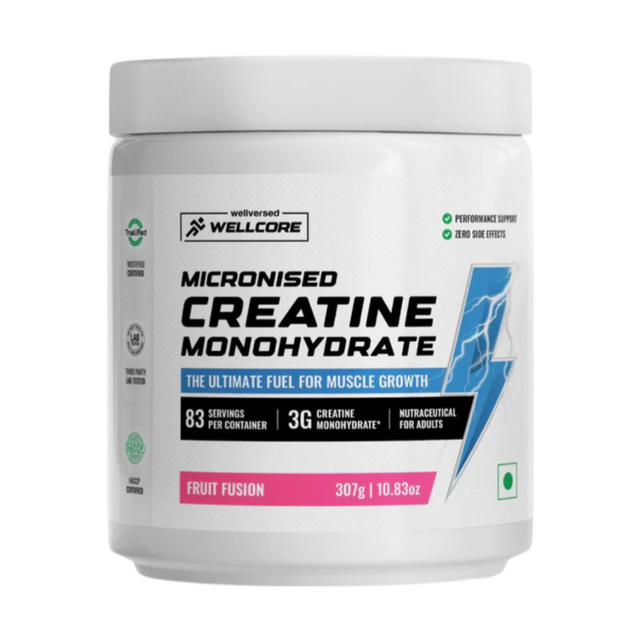 Wellcore Micronised Creatine Monohydrate, 300g