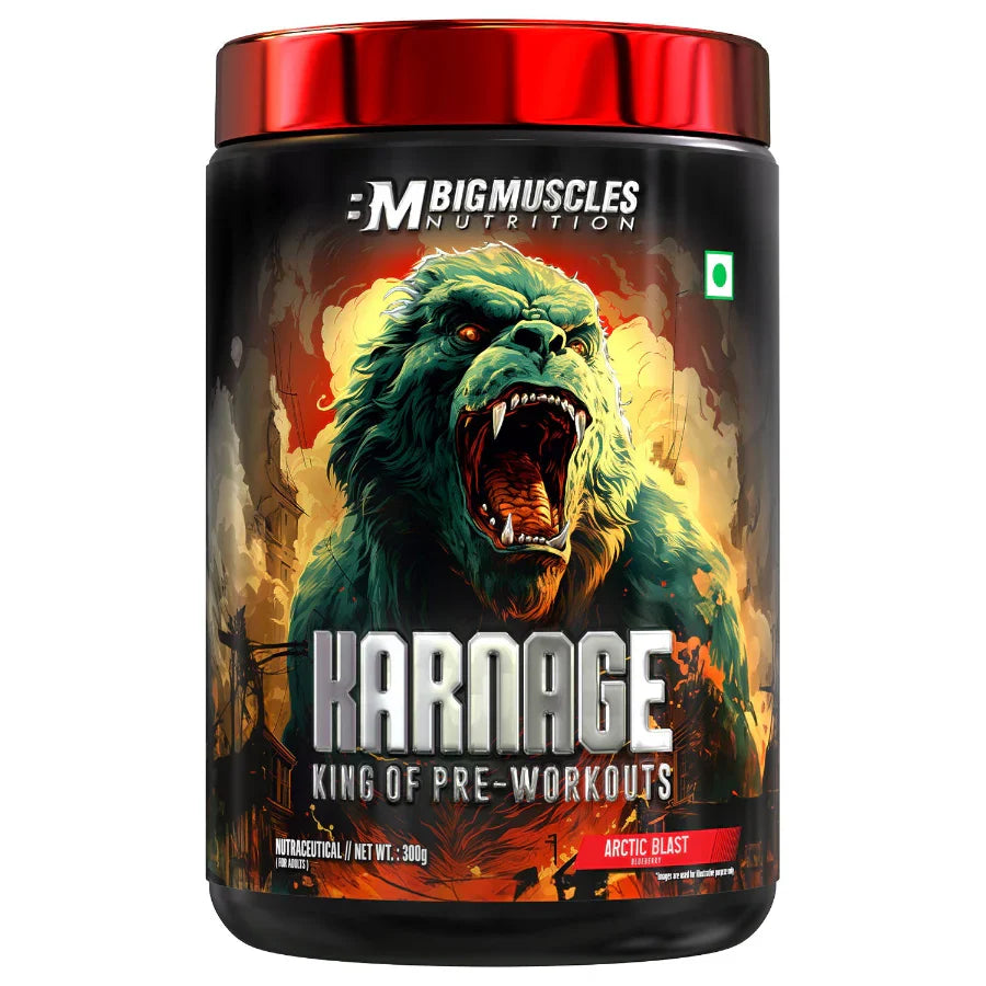 Big Muscles Nutrition Karnage Pre-Workout 60 Servings