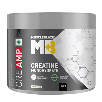 MuscleBlaze Creatine Monohydrate CreAMP 100gm
