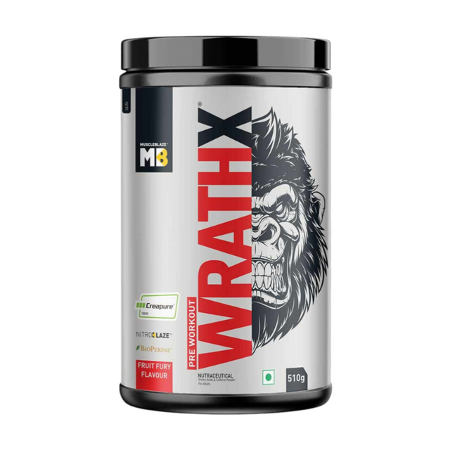 MuscleBlaze WrathX Pre Workout 30 Servings