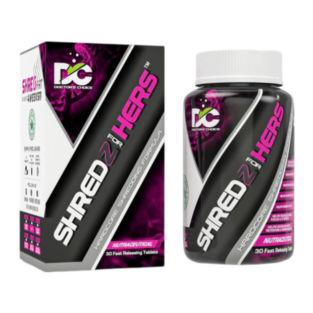 Doctor's Choice Shredz for Hers Shredding Formula for Women - 30 Tablets
