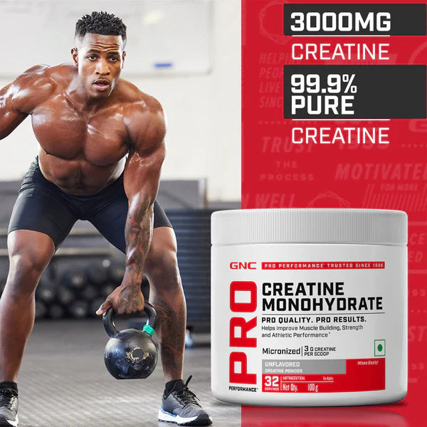 GNC Pro Performance Creatine Monohydrate , 100 Gms