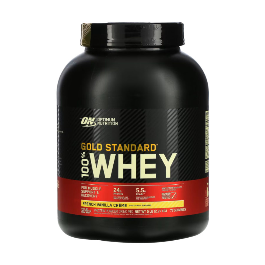 Optimum Nutrition (ON) Gold Standard 100% Whey 5 Lbs