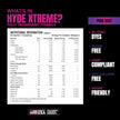 ProSupps HYDE XTREME Pre Workout - 30 Servings