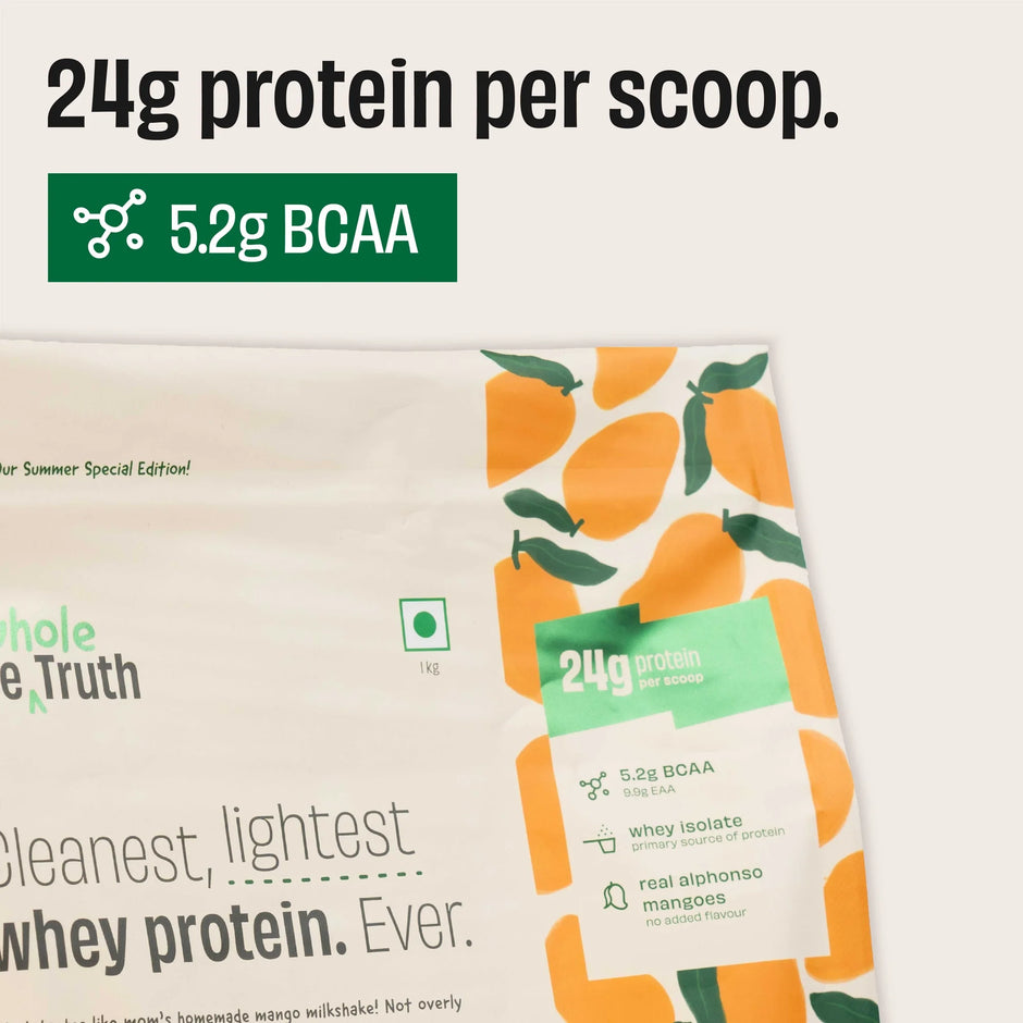 The Whole Truth 24g Whey Protein Concentrate - 1kg