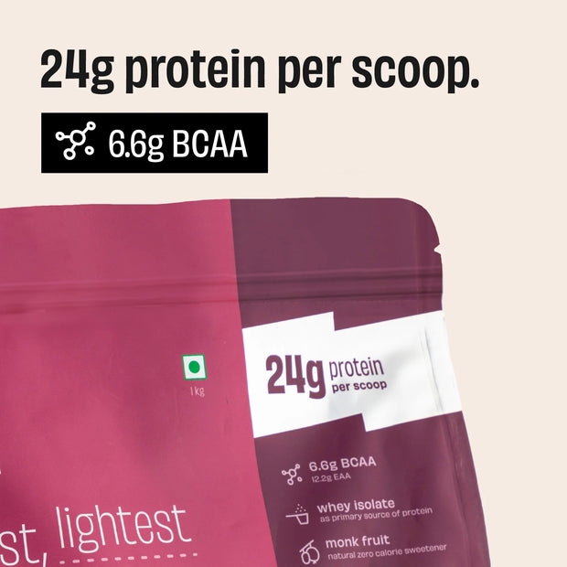 The Whole Truth 24g Whey Protein Concentrate - 1kg