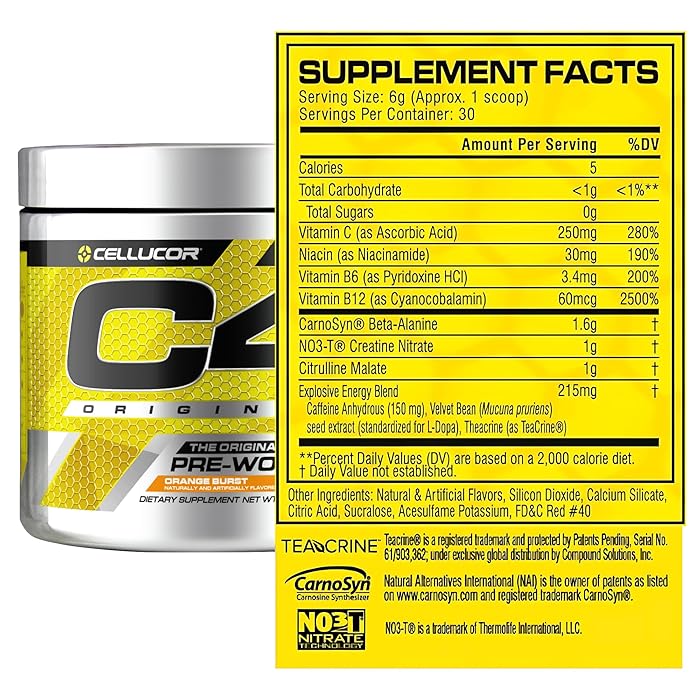 Cellucor C4 Pre-Workout 60 Servings