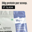 The Whole Truth 30g Whey Protein Isolate - 1kg (Pack of 2)