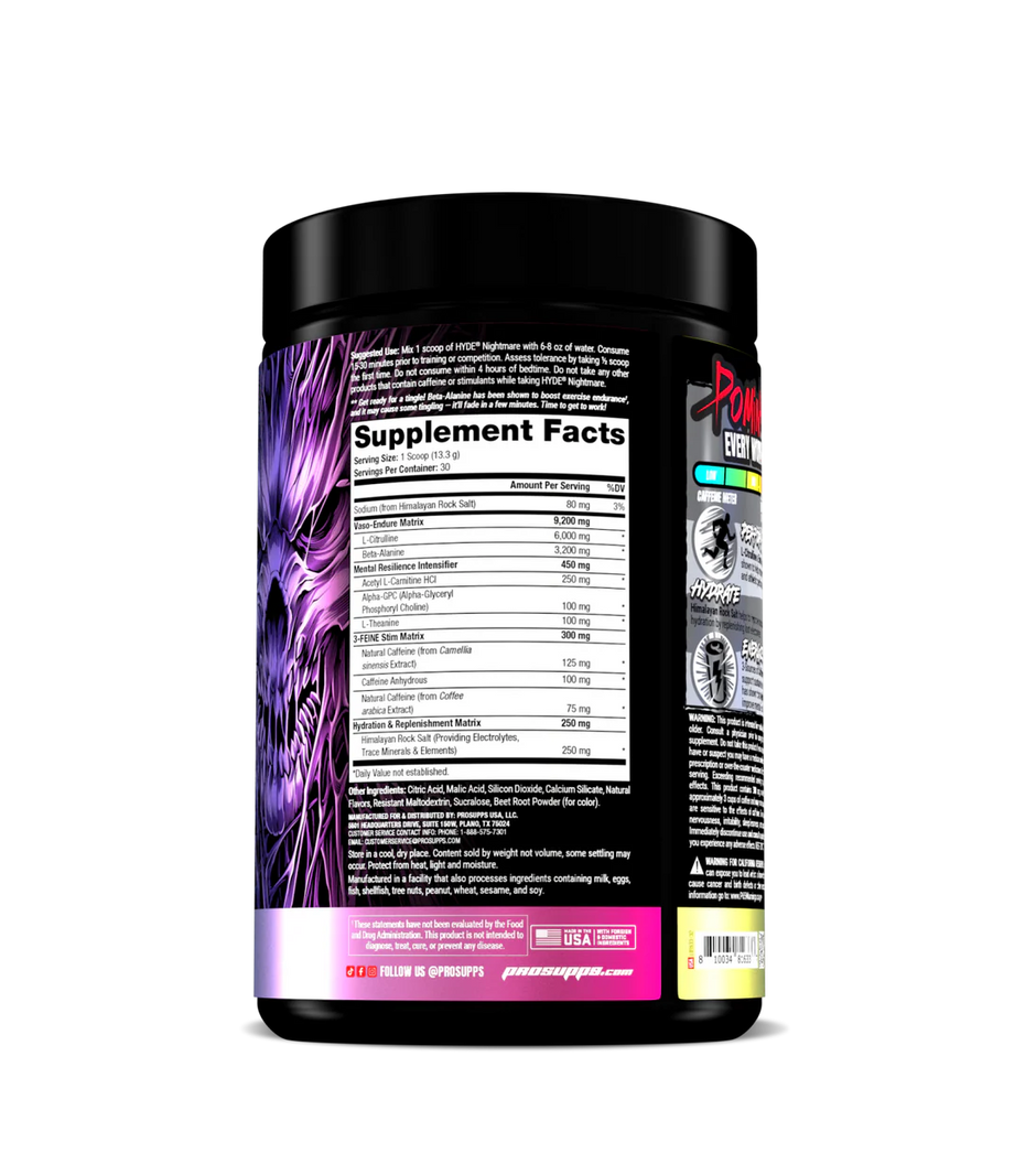 ProSupps Hyde Nightmare Intense Pre-Workout - 30 Servings