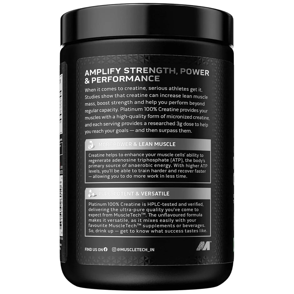 Muscletech Creatine Essential Series , 250 Gms - 83 Servings