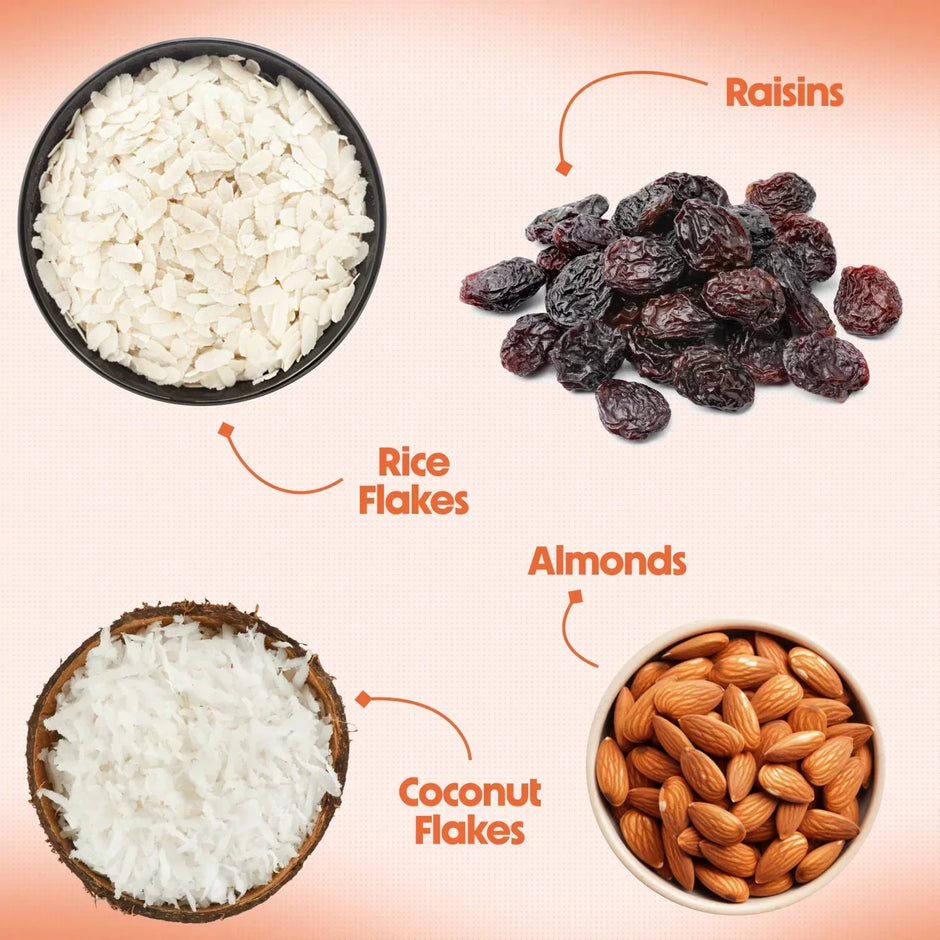 Alpino Protein Rich Super Muesli (Whole Grain Breakfast Cereal) - 400 gm