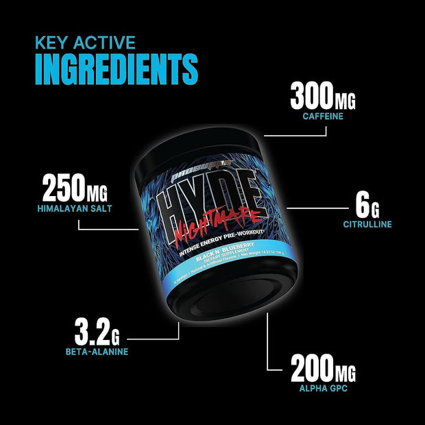 ProSupps Hyde Nightmare Intense Pre-Workout - 30 Servings
