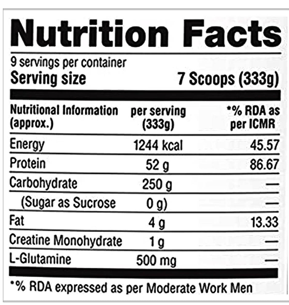 Labrada Muscle Mass Gainer - 6.6 Lbs