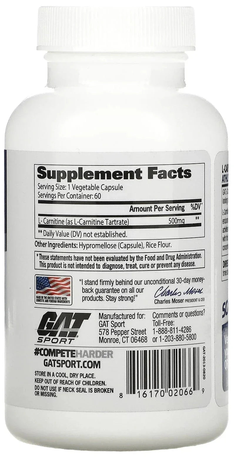 GAT Sport Essentials L-Carnitine | 60 TAB
