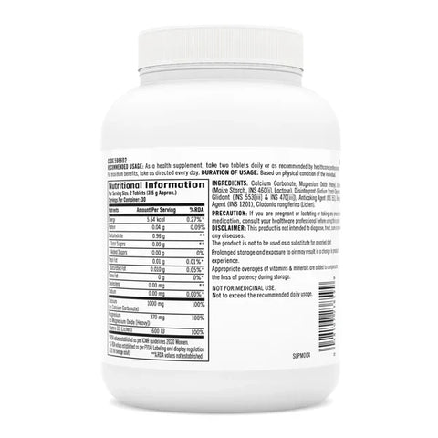 GNC Calcium Plus 1000 mg with Magnesium and Vitamin D3 - 60 Tablets