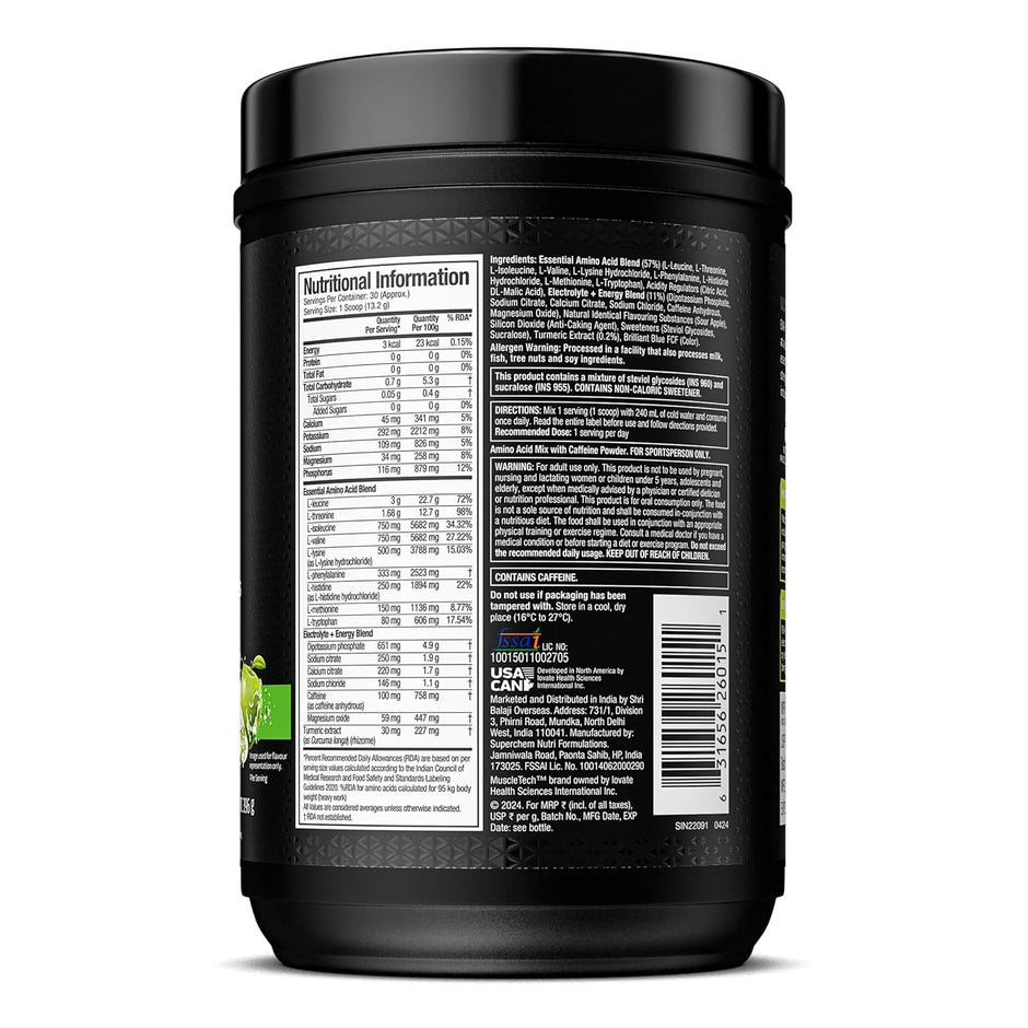 Muscletech EAA+ Energy 30 Servings