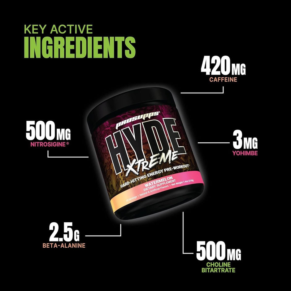 ProSupps HYDE XTREME Pre Workout - 30 Servings