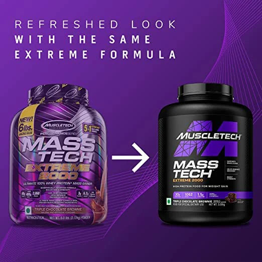 MuscleTech Mass Tech Extreme 2000 - 6.6 Lbs
