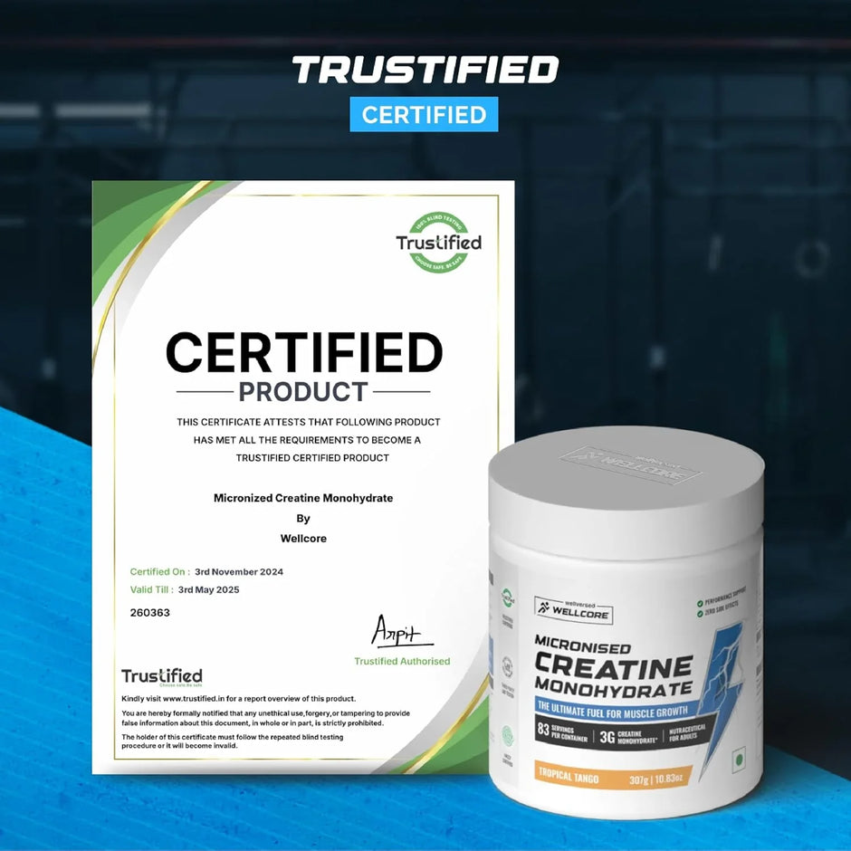 Wellcore Micronised Creatine Monohydrate, 300g