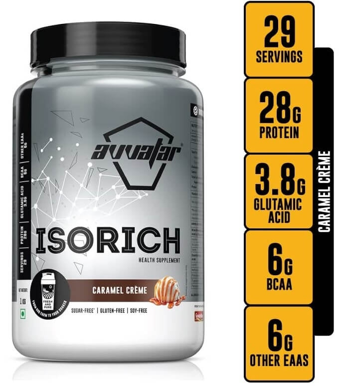 Avvatar Isorich Whey Protein Isolate 1 kg