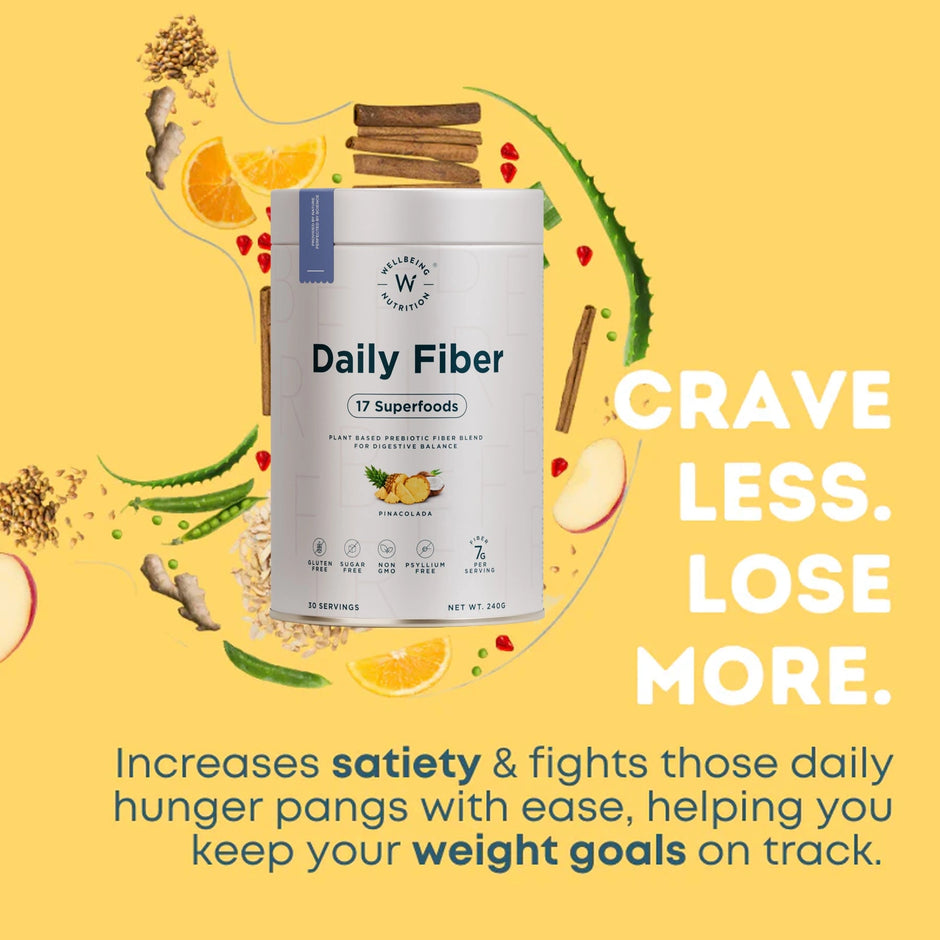 Wellbeing Nutrition Daily Fiber Supplement Powder | 30 Servings
