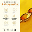 Wellbeing Nutrition Omega-3 Fish Oil Capsules 1500mg | EPA & DHA | 60 Softgels | Pack of 2