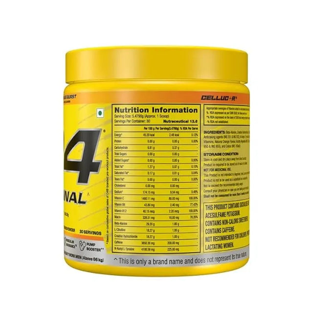 Cellucor C4 Pre-Workout 30 Servings