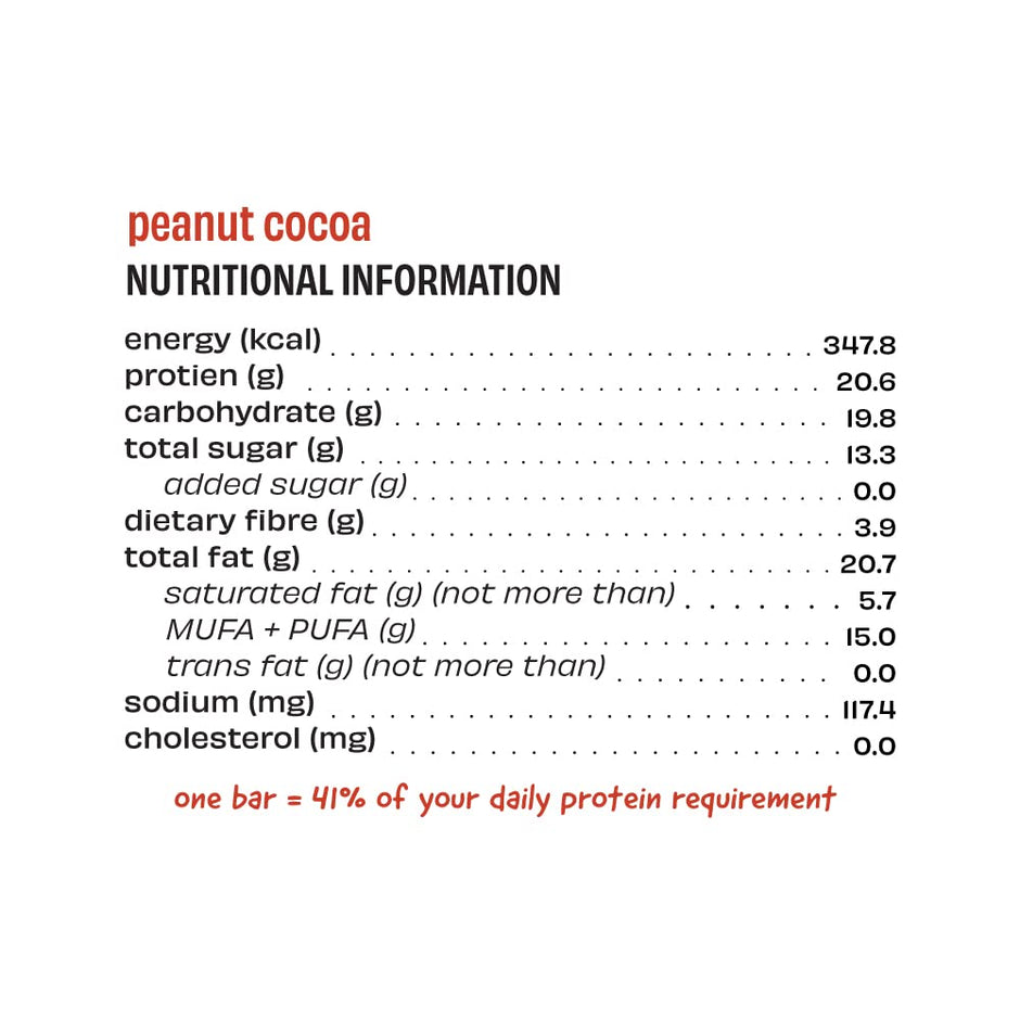 The Whole Truth Cocoa Protein Bar - 67g