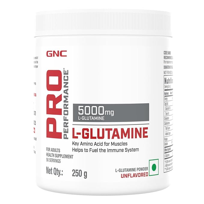 PRO PERFORMANCE L-Glutamine 5000mg Per Serving  Unflavoured - 250g