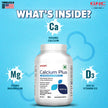 GNC Calcium Plus 1000 mg with Magnesium and Vitamin D3 - 60 Tablets