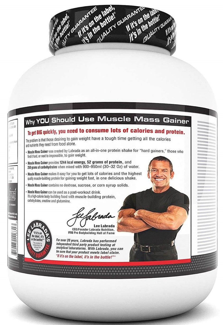 Labrada Muscle Mass Gainer - 6.6 Lbs