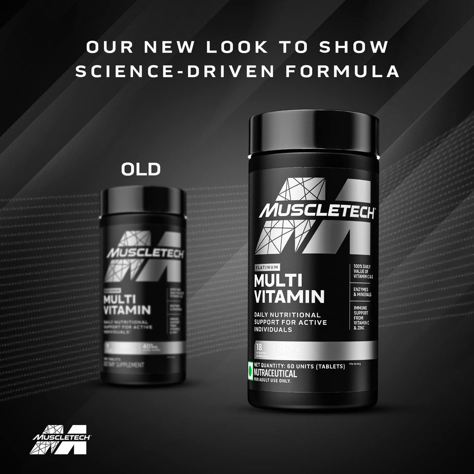 MuscleTech Platinum Multivitamin - 60 Tablets
