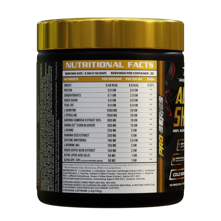 Ripped Up Nutrition Alpha Shred - 150g