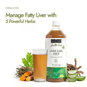 Kapiva Liver Care Juice | 1L (Pack of 2)
