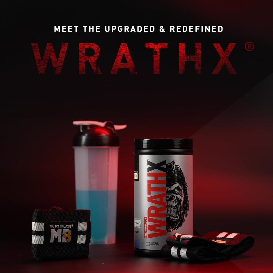MuscleBlaze Pre-Workout WrathX - 30 Servings