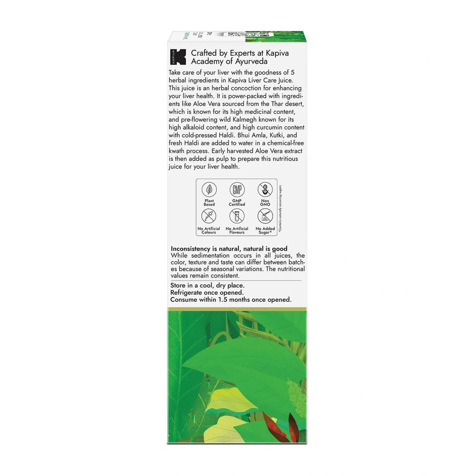 Kapiva Liver Care Juice | 1L (Pack of 2)
