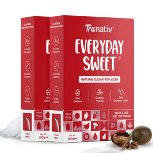 TruNativ Everyday Sweet Monk Fruit Sweetener Powder 400g (Pack of 2)
