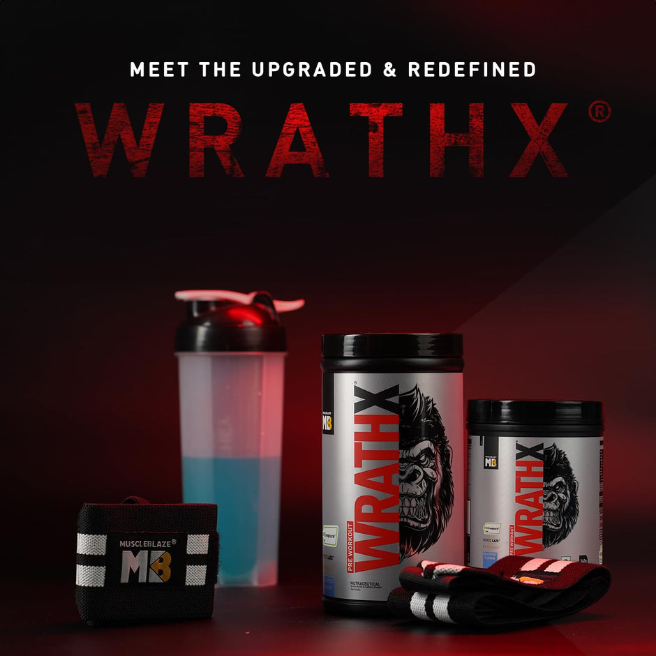 MuscleBlaze Pre Workout WrathX - 20 Servings