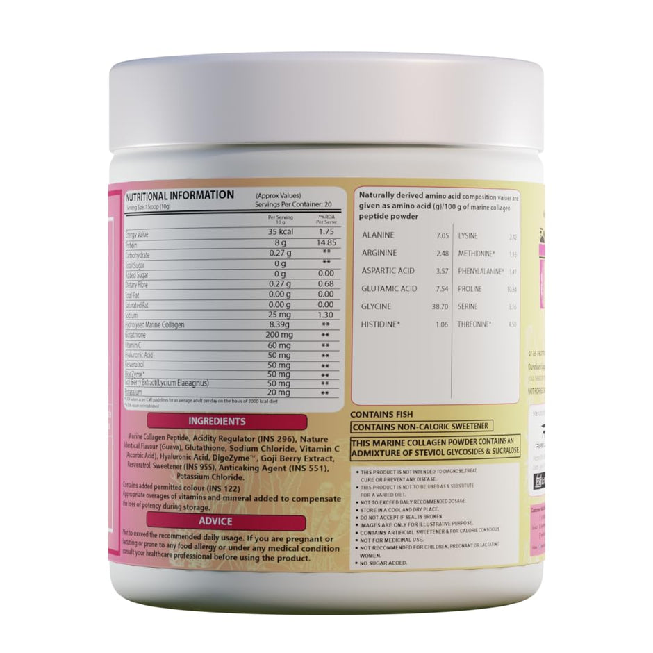 Ripped Up Nutrition Marine Collagen - 200g