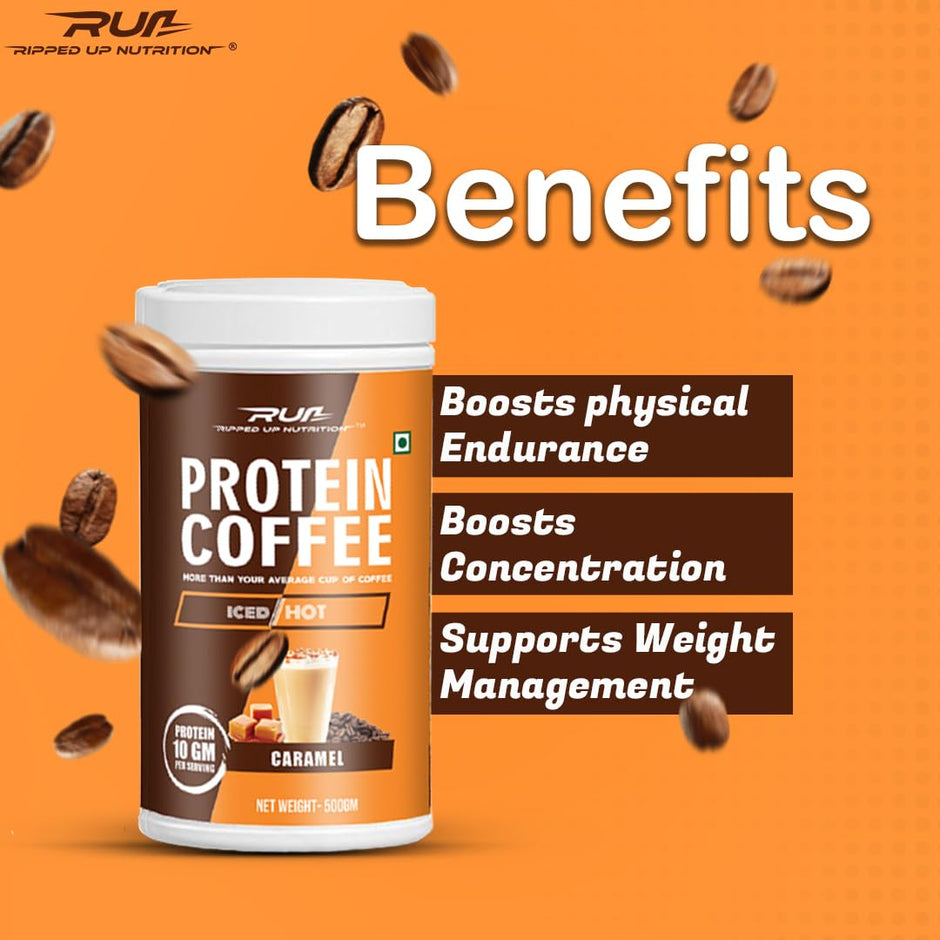 Ripped Up Nutrition Protein Coffee | 10g Protein per Scoop | 500g