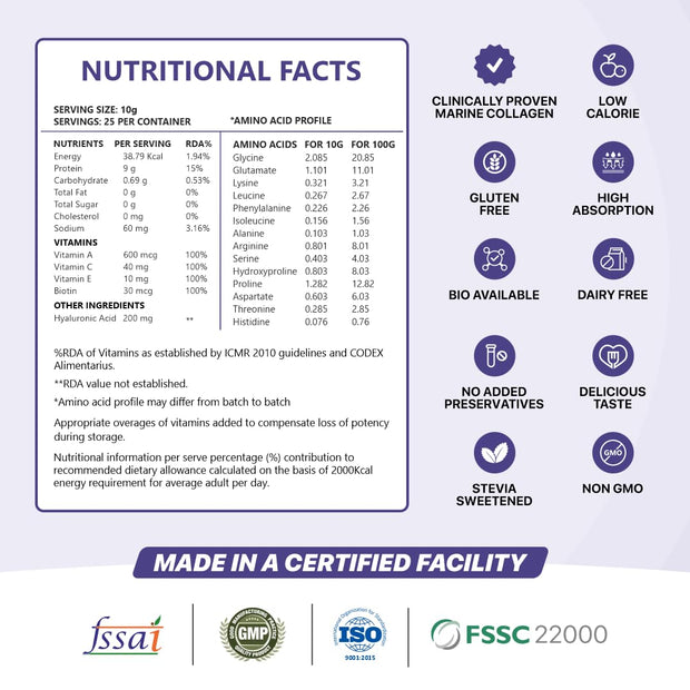 Nature's Island Collagen Skin Formula - 250 gm