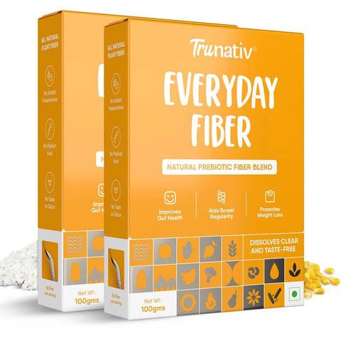 TruNativ Everyday Fiber Supplement Powder 100g (Pack of 4)