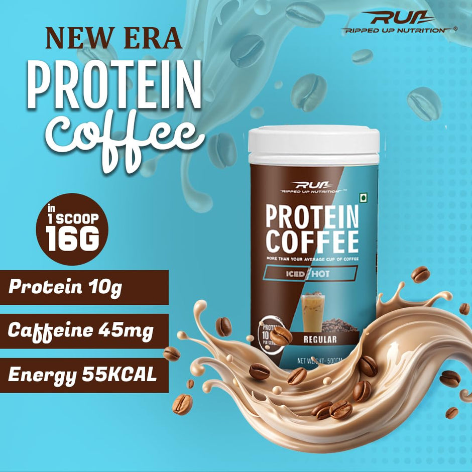 Ripped Up Nutrition Protein Coffee | 10g Protein per Scoop | 500g